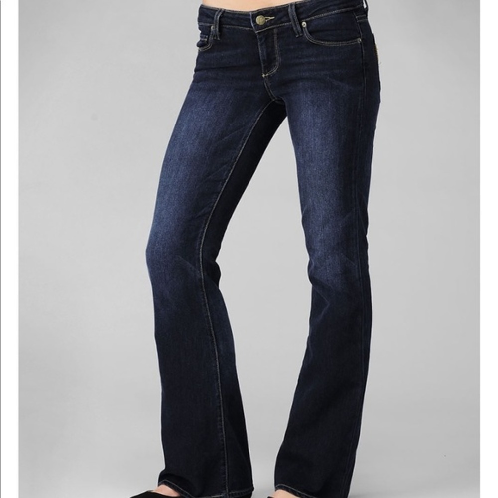 Paige bootcut jeans dark wash 27x28